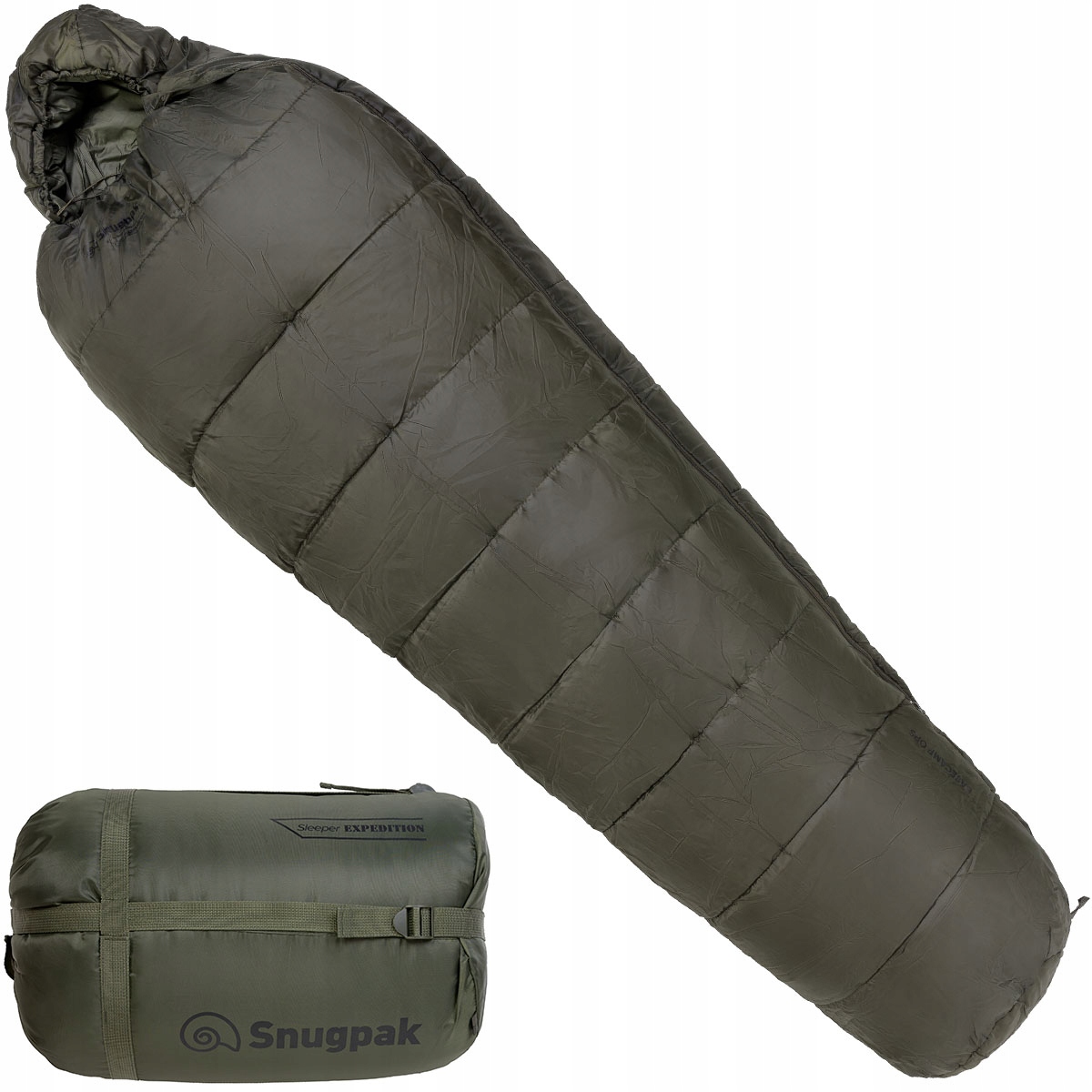 Snugpak Śpiwór The Sleeping Bag Tsb Base 80 cm x 220 cm -7°C Lewy Olive