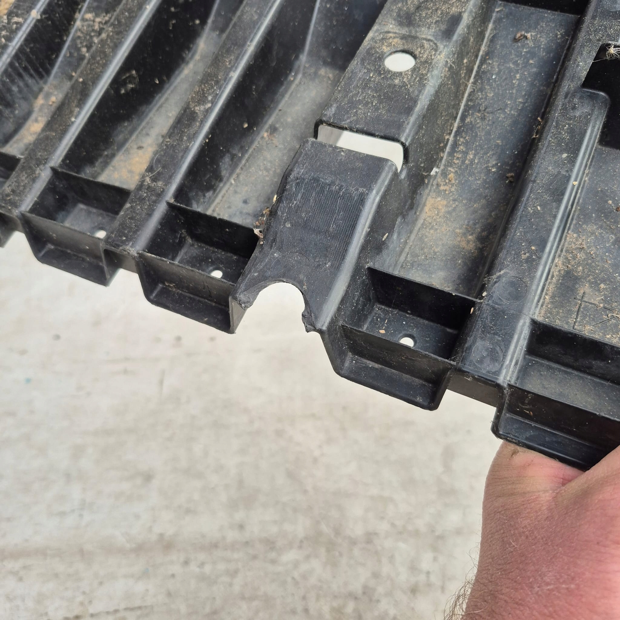 TOYOTA RAV4 IV 4 12-15 Blende Abdeckung abdeckung unter Stoßstange
