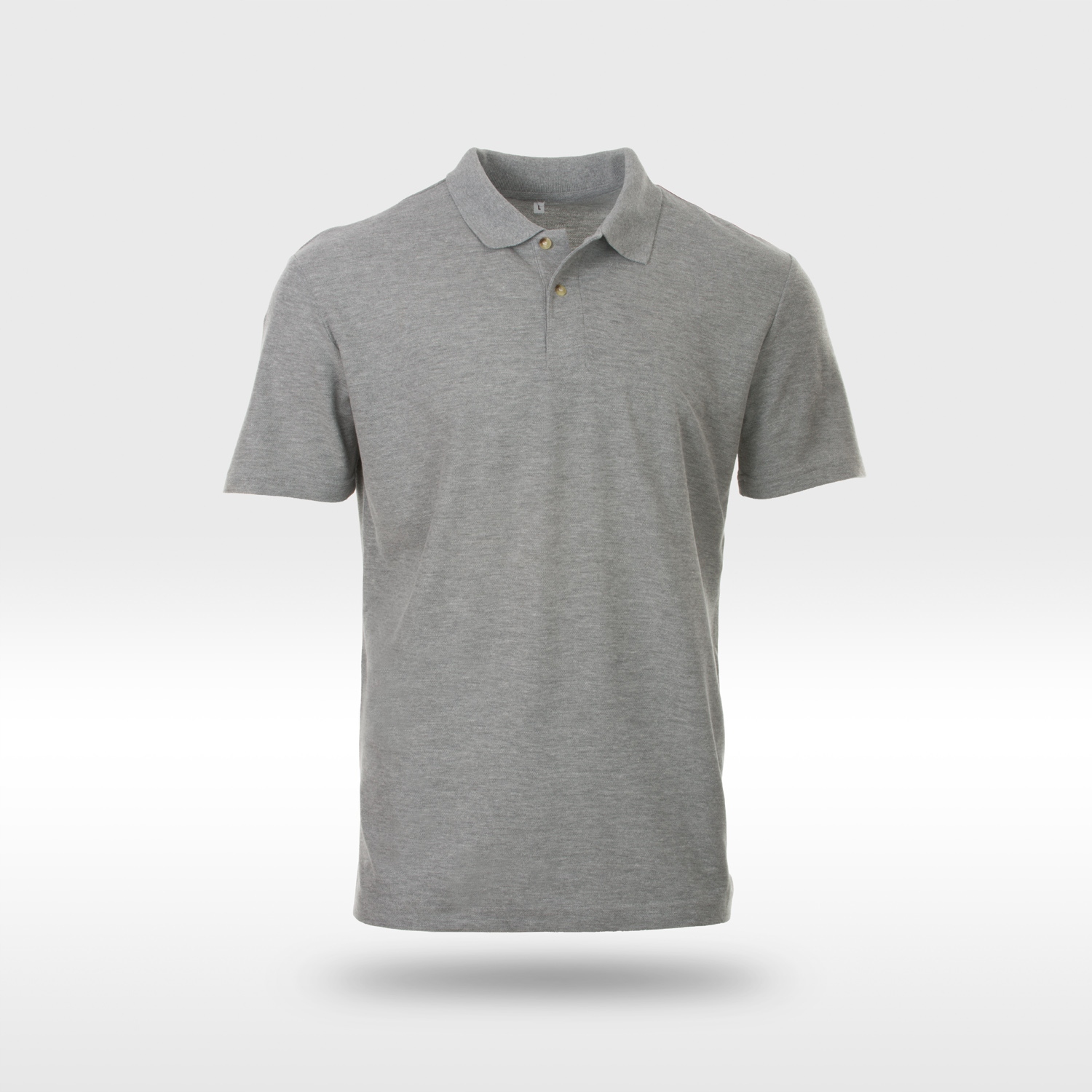 KOSZULKA POLO SZARA 100% BAWEŁNA rozmiar XXL