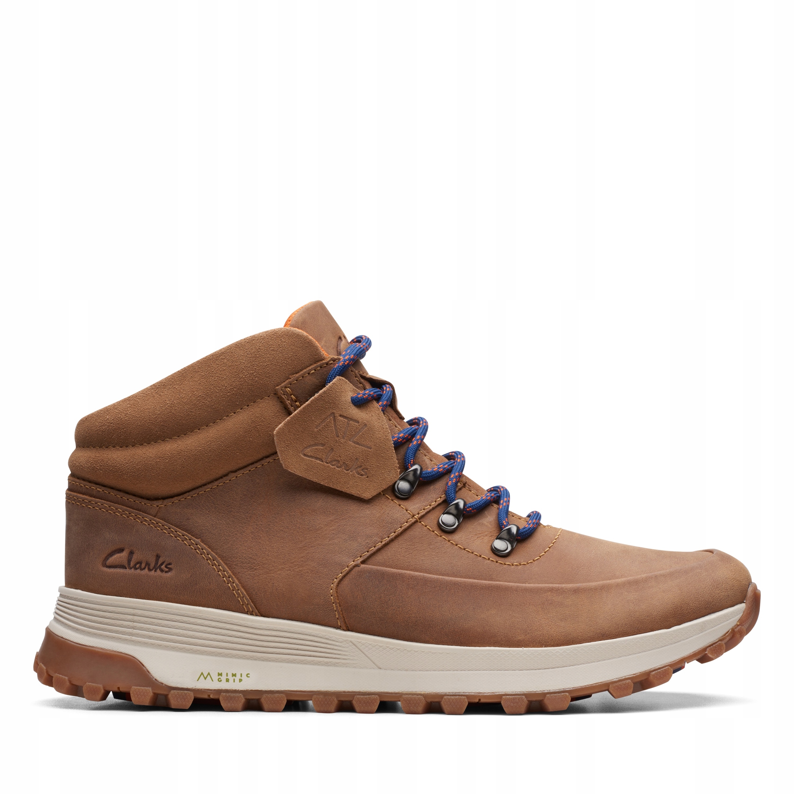 Buty męskie wysokie Clarks Atl Trek Mid skórzane 41.5