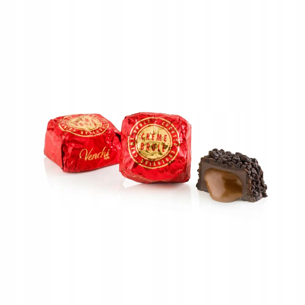 Włoskie Praliny Czekoladki Venchi Chocoviar Z Nadzieniem Creme Brulee 1KG
