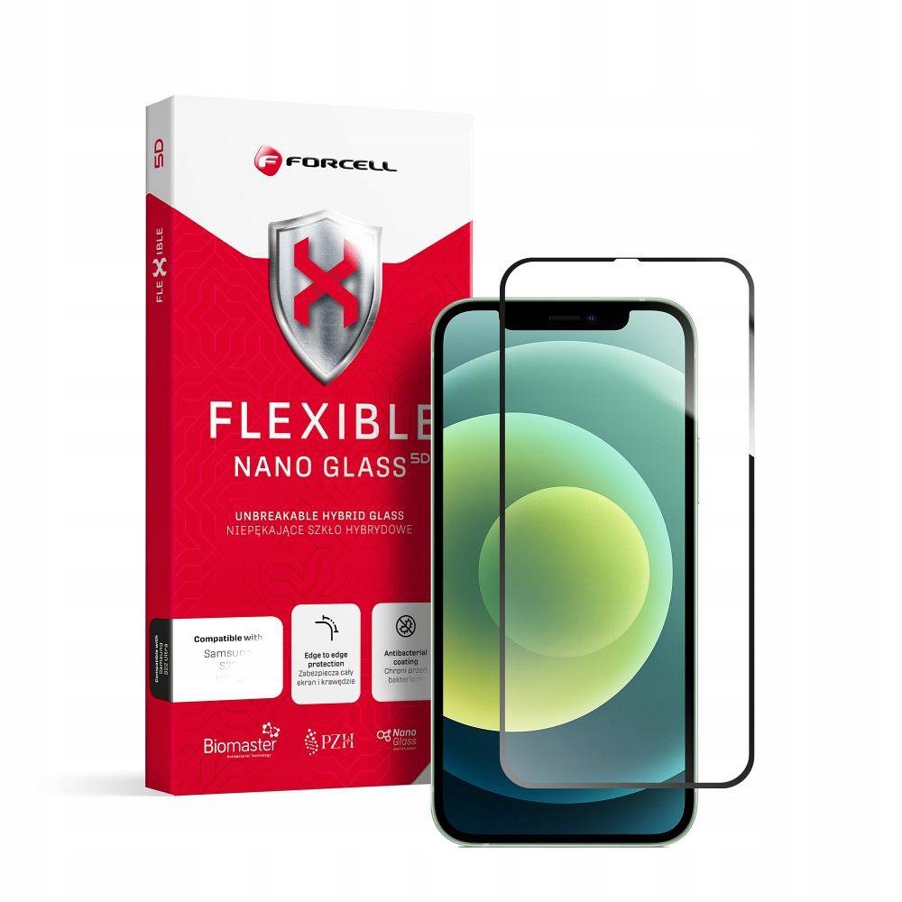 Szkło Hybrydowe Forcell 5D Do Iphone 12