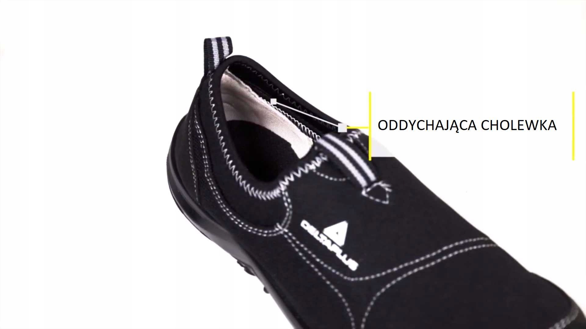 LETNIE PÓŁBUTY BUTY ROBOCZE DELTA PLUS MIAMI S1P SRC CZARNE ROZMIAR 42 Kod producenta MIAMI