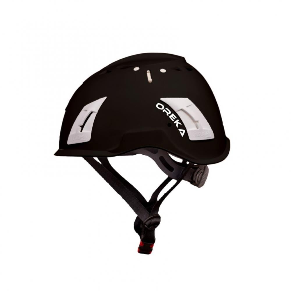 Kask ochronny do pracy na wysokości Irudek Oreka wentylowany Czarny