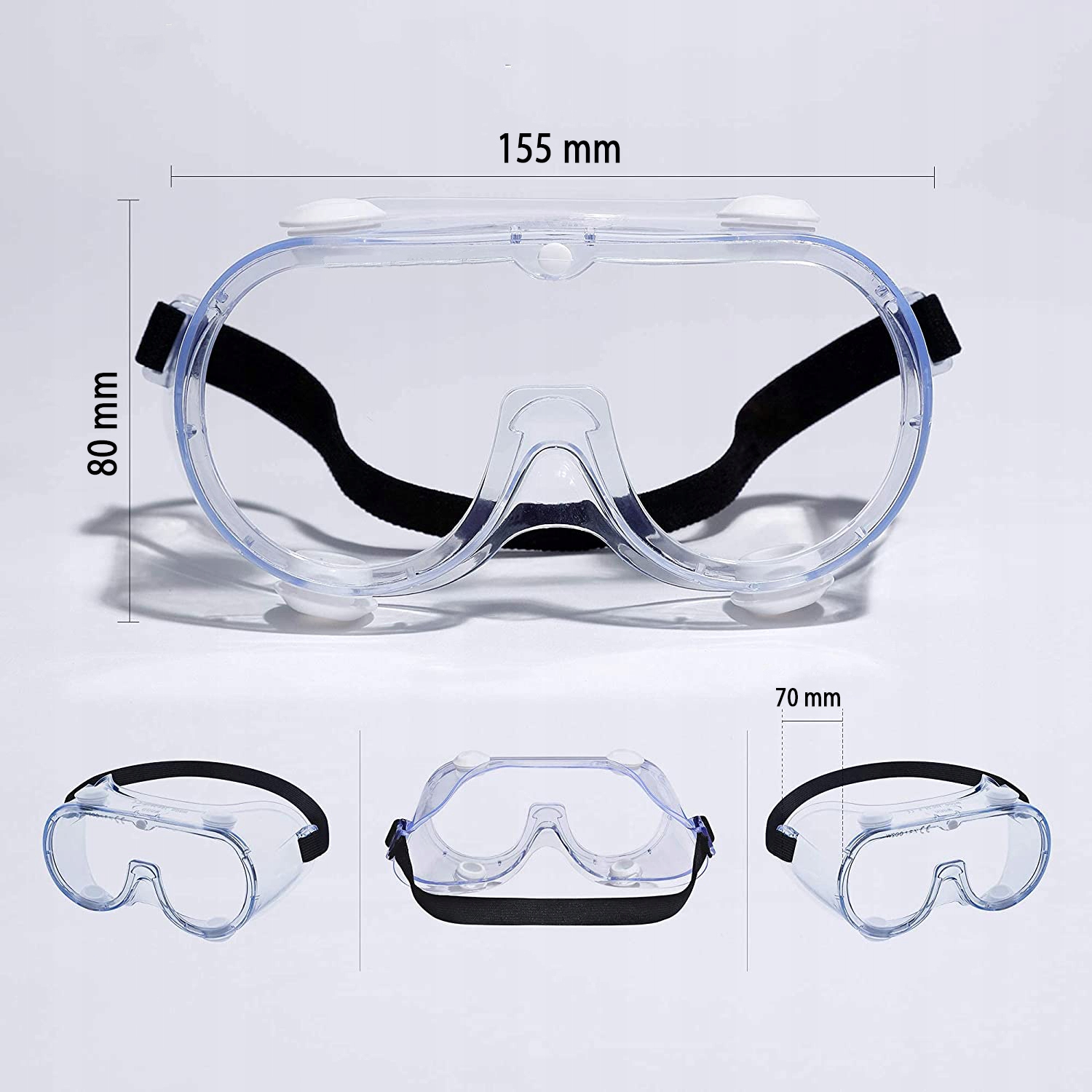 GOGLE OKULARY OCHRONNE BHP ROBOCZE WENTYLACJA Model FT01803