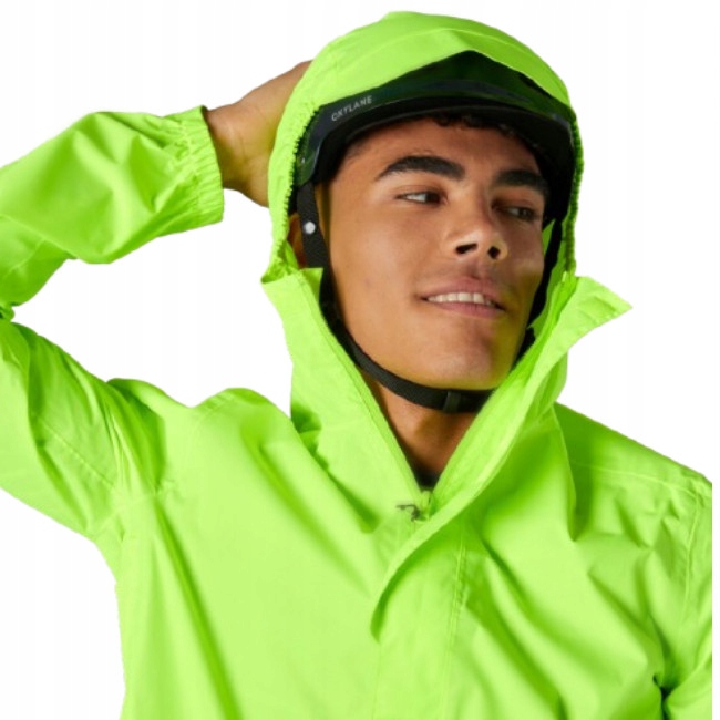 Męska Kurtka Na Rower Wodoodporna Wiatroszczelna Przeciwdeszczowa L