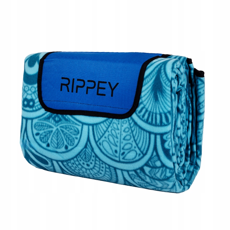 KOC PIKNIKOWY WODOODPORNY MATA PLAŻOWA Z IZOLACJĄ SANDY 1A NIEBIESKI 2x2 Model SANDY 1A