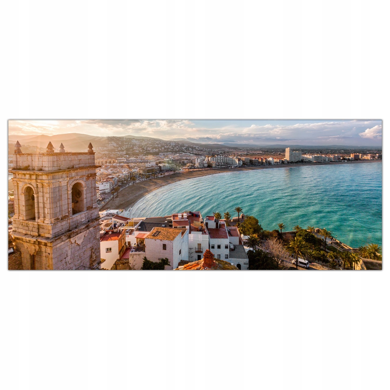 

Hartowany Obraz Szklany Miasto Architektura 125x50