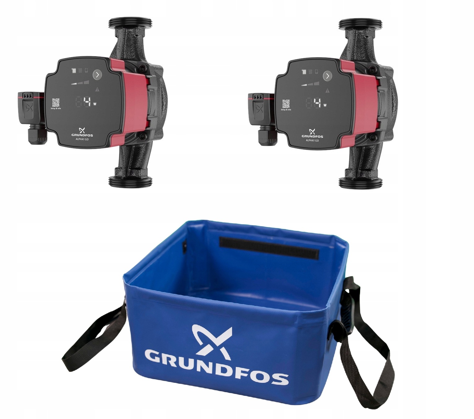 Grundfos Pompa obiegowa C.o. ALPHA1 Go 25-60 180 2 Szt Wanienka