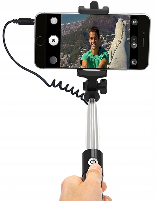 

Uchwyt Do Selfie z kablem do zdjęć do telefonu