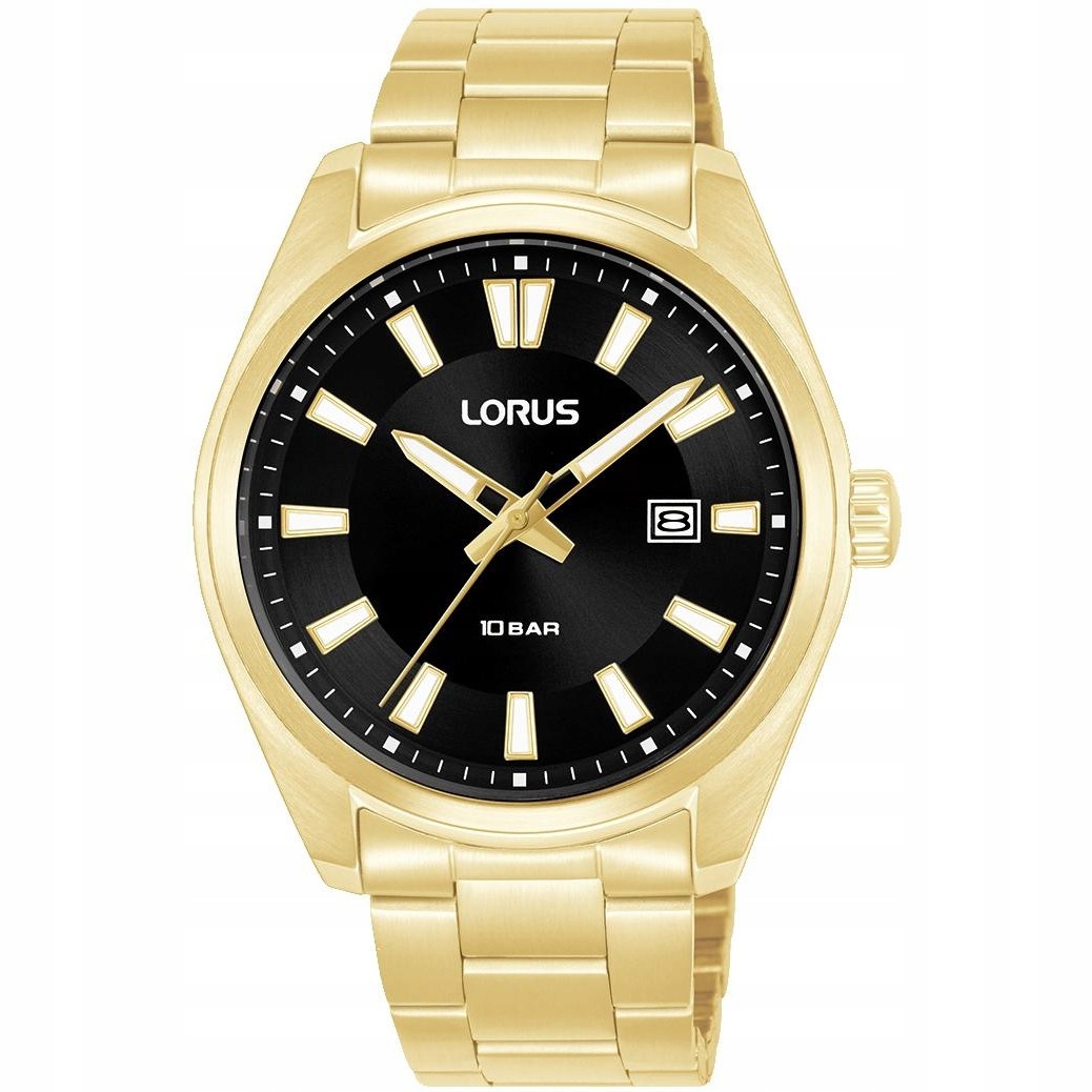 Pánské Hodinky Lorus RH922SX9 zlatý náramek