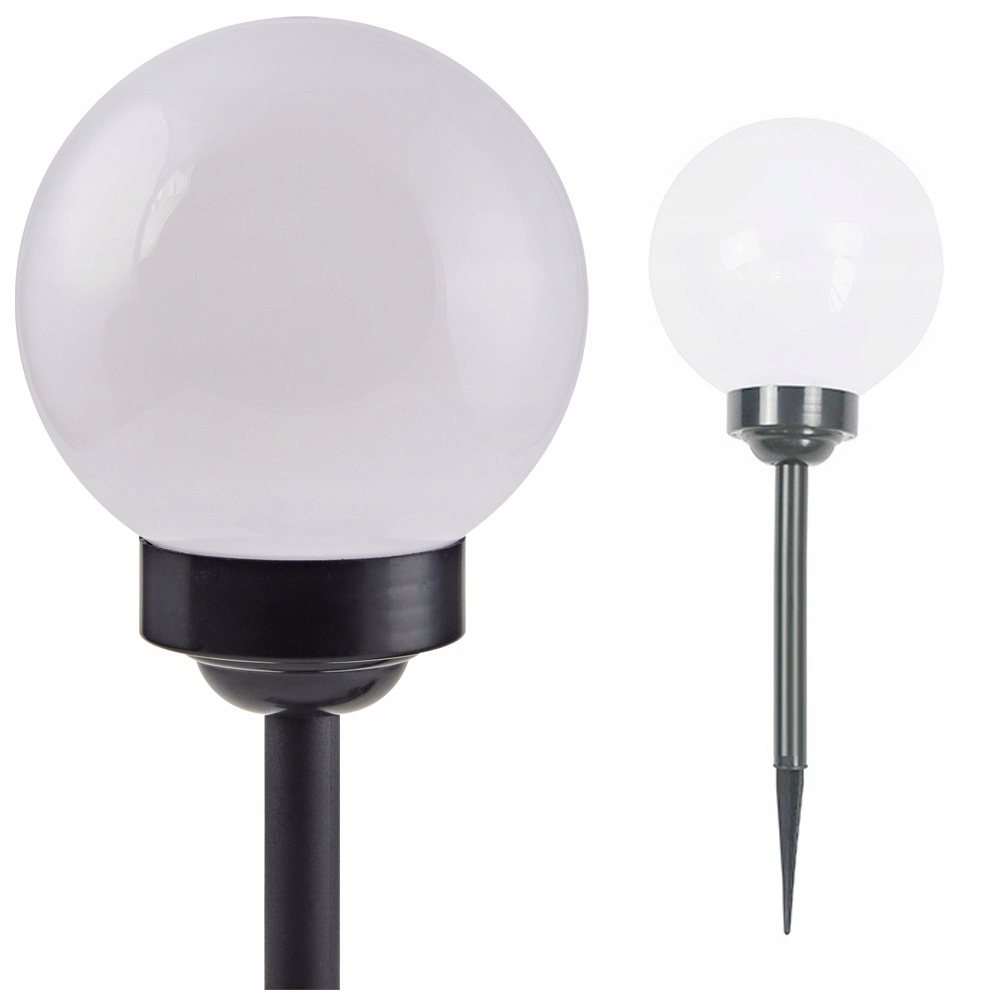 

Lampka Solarna Ogrodowa Kula Led Wbijana 15cm
