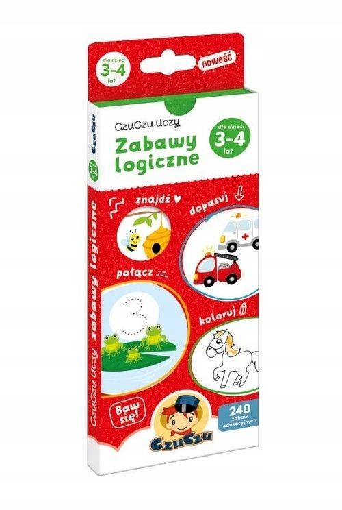 

CzuCzu Uczy Zabawy logiczne 3-4