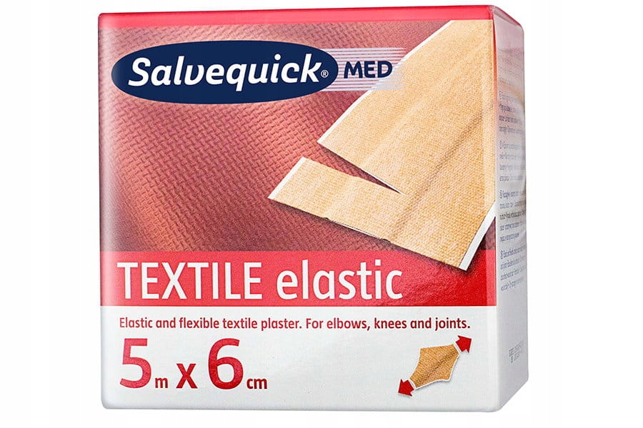 

Plaster tekstylny SalvequickMED, 6cm x 5m elast.