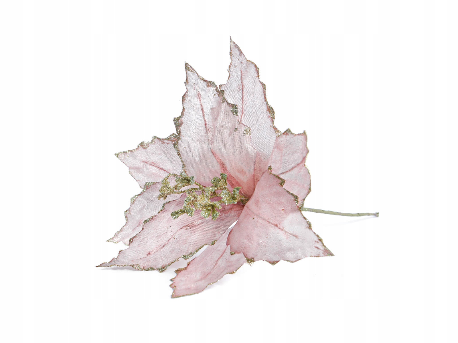 

Dekoracja Gwiazda Betlejemska jasnoróżowa 24cm