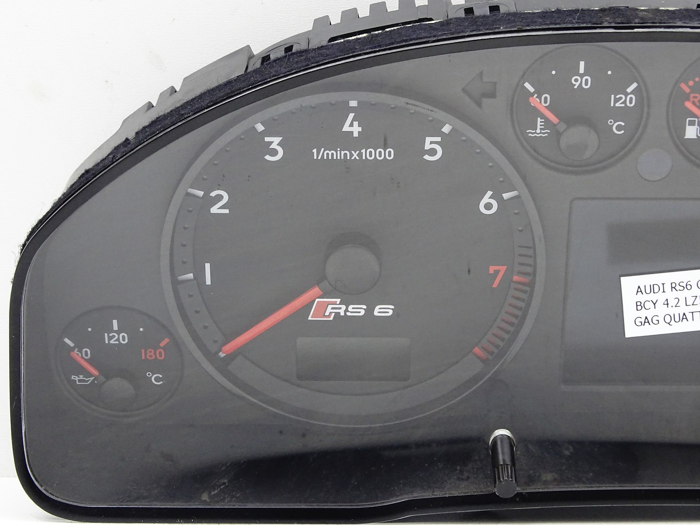 dials dials PREDKOSCIOMIERZ AUDI RS6 C5 4.2 BiT 4B0920983B