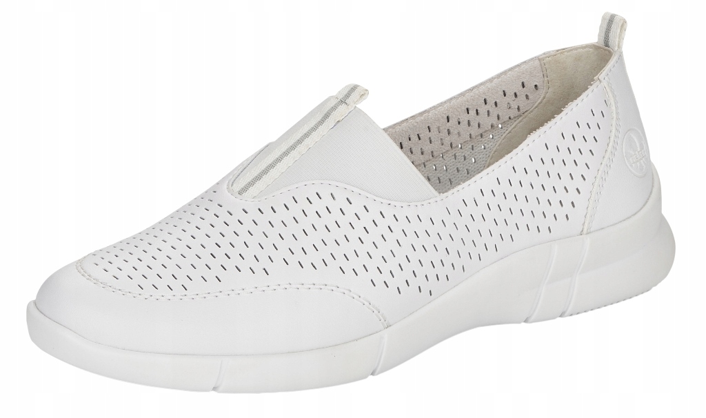 

Rieker N2125-80 37 białe półbuty trampki sneakersy