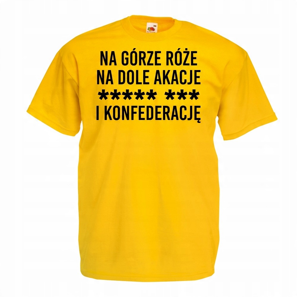 

Koszulka strajk kobiet piekło osiem gwiazd S żółta