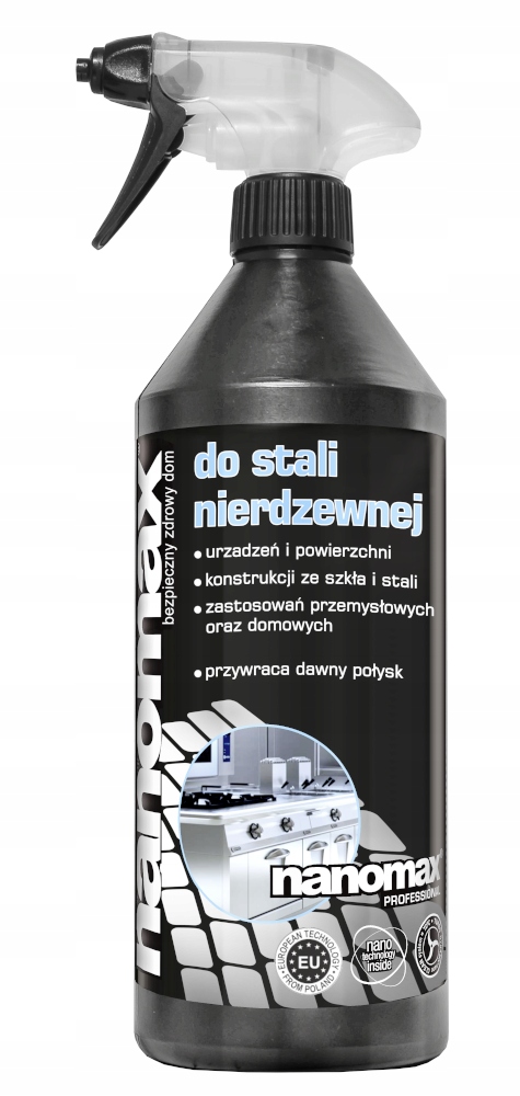 

Nanomax płyn do czyszczenia stali nierdzewnej 1 L