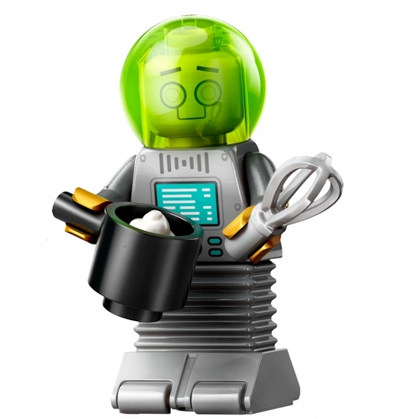 Lego 71046 Minifigurki Kosmos seria 26 col26-9 Robot-lokaj