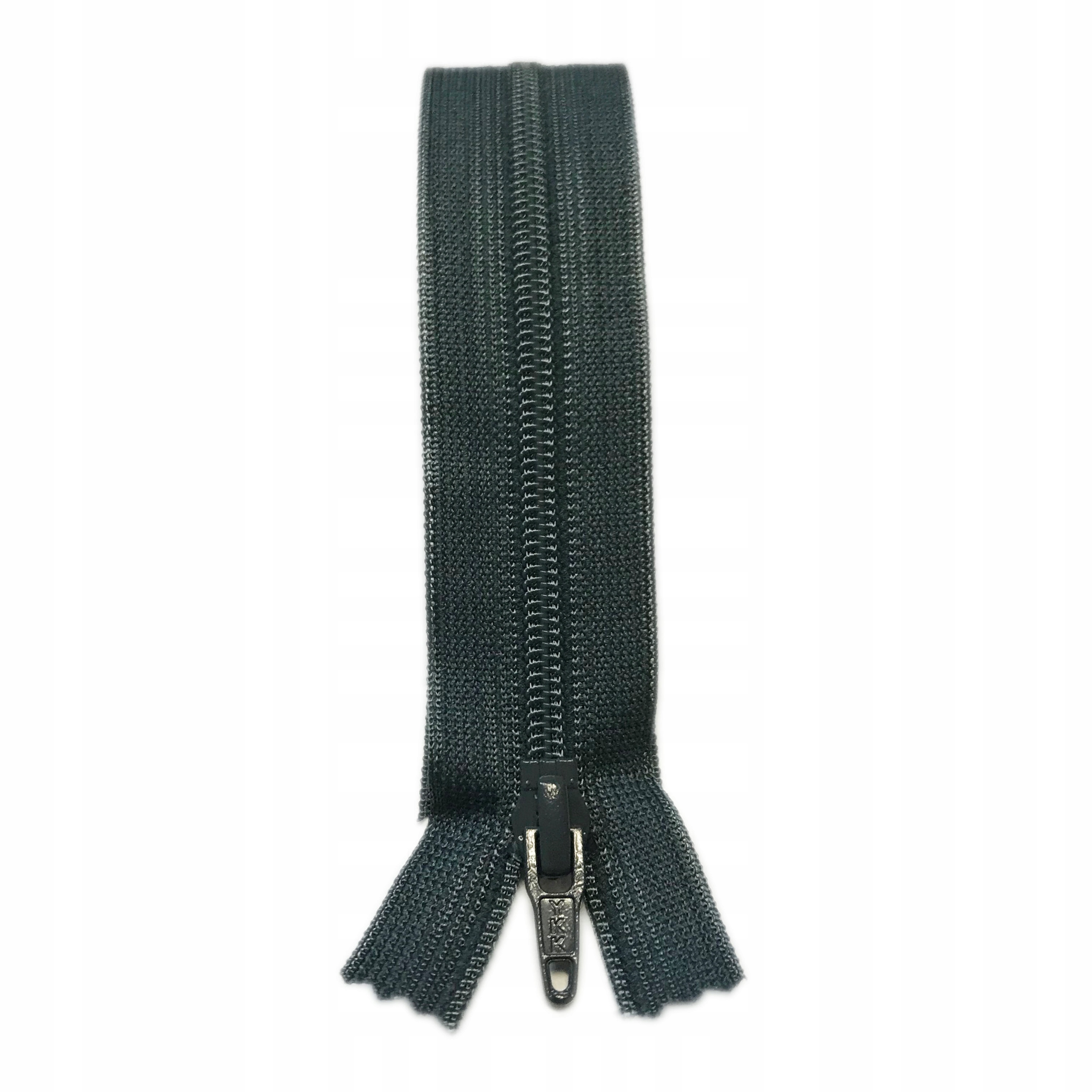 Ykk zamek plastikowy 20cm do spodni Szary 579