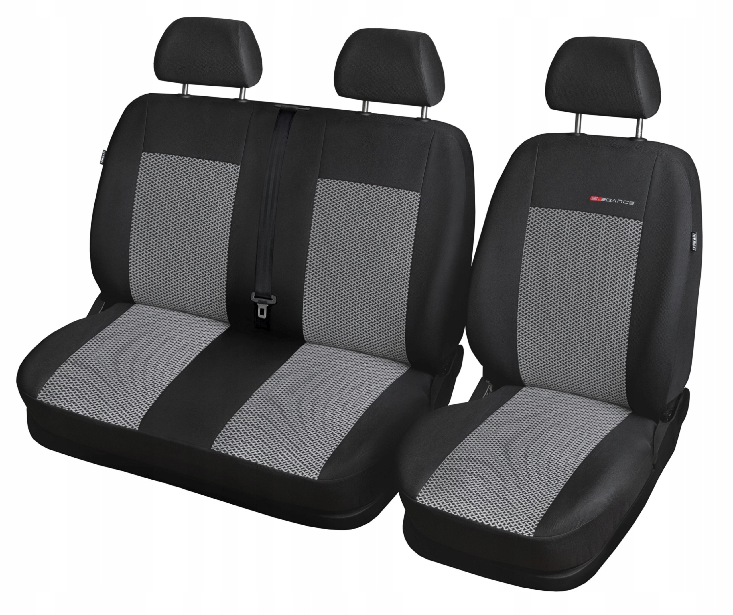 POKROWCE SAMOCHODOWE TYPOWE FORD TRANSIT CUSTOM 2+1 OD 2012-2023