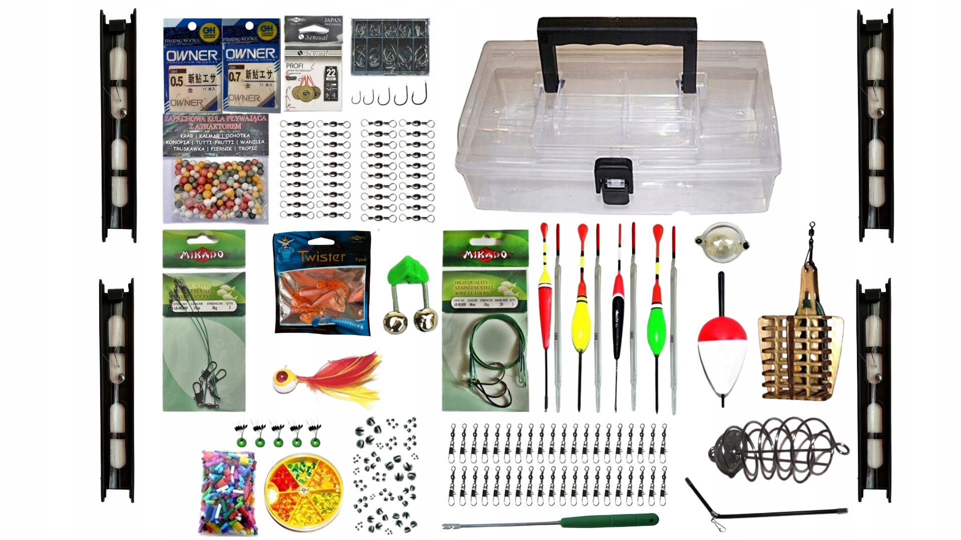 770 Akcesoriów Wędkarskich Skrzynka