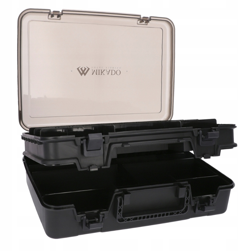 Mikado Skrzynka Wędkarska Dwupoziomowa 38.5x27x12cm