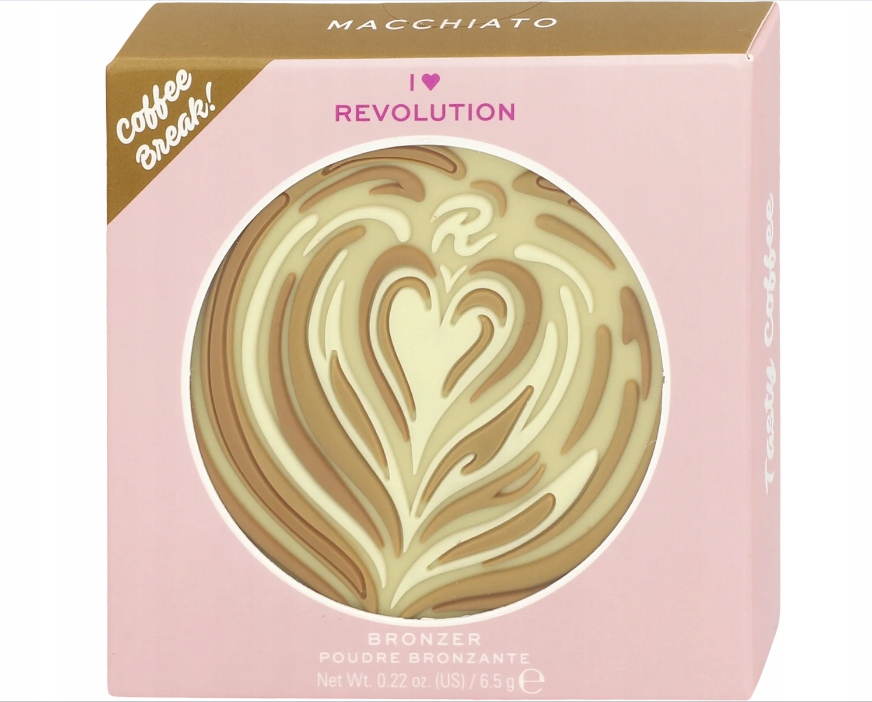 Bronzer prasowany Makeup Revolution Macchiato matowe 6,50 ml