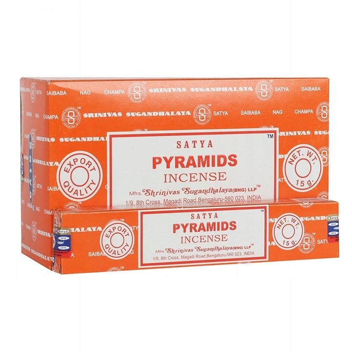 

Naturalne Kadzidło Satya Pyramids 15G