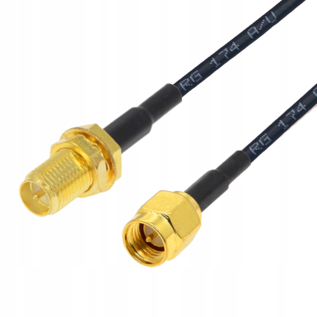 Pigtail Sma zástrčka Sma-rp zásuvka RG174 5m