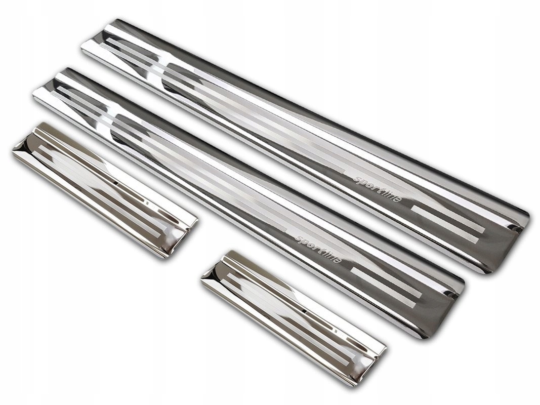 HONDA CIVIC X 5D NAKŁADKI PROGOWE LISTWY NA PROGI STALOWE