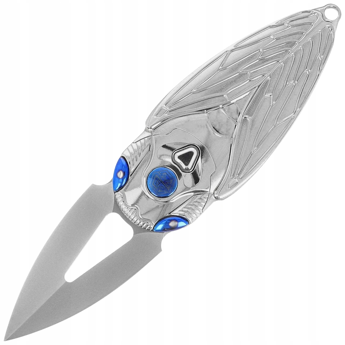 Malý nůž Edc Rike Knife Cicada Ocel Böhler M390 Titanová rukojeť