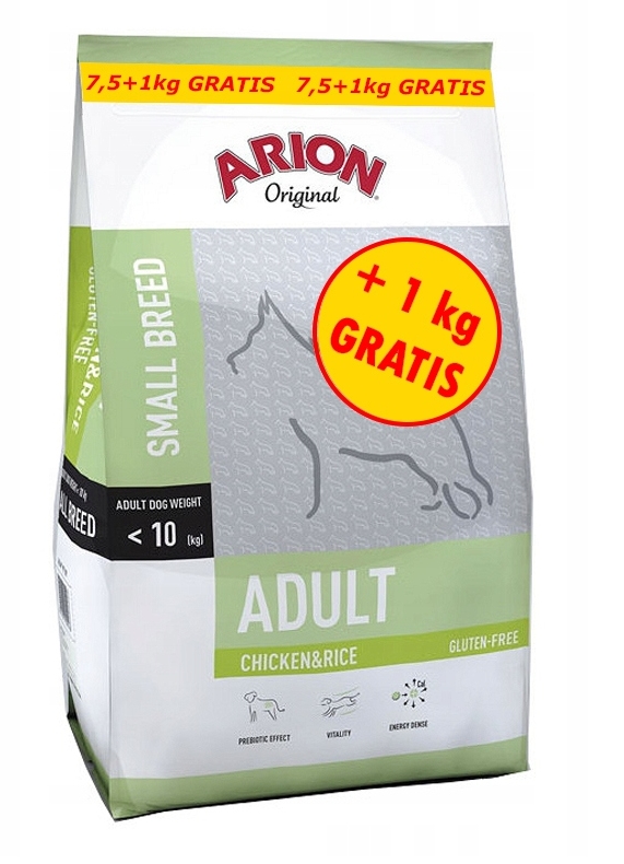 Arion Adult Small Chicken Rice 7,5kg 1kg