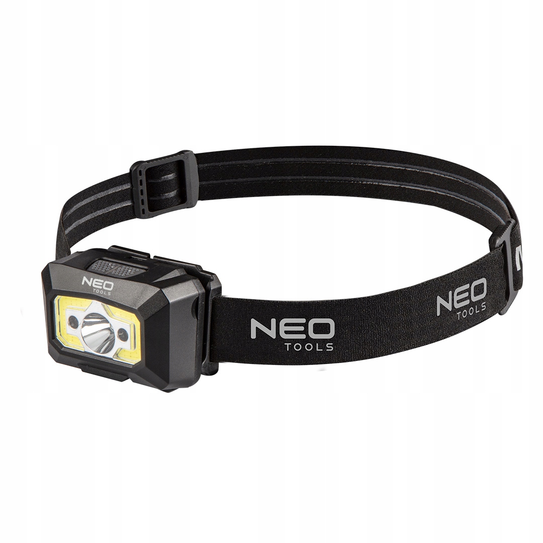 Latarka czołowa akumulatorowa Usb 250 lm Led czujnik ruchu Neo 99-073