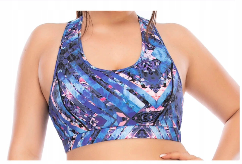 KOMPLET TOP SPODNIE LEGGINSY NA SIŁOWNIE PLUS SIZE Płeć kobieta