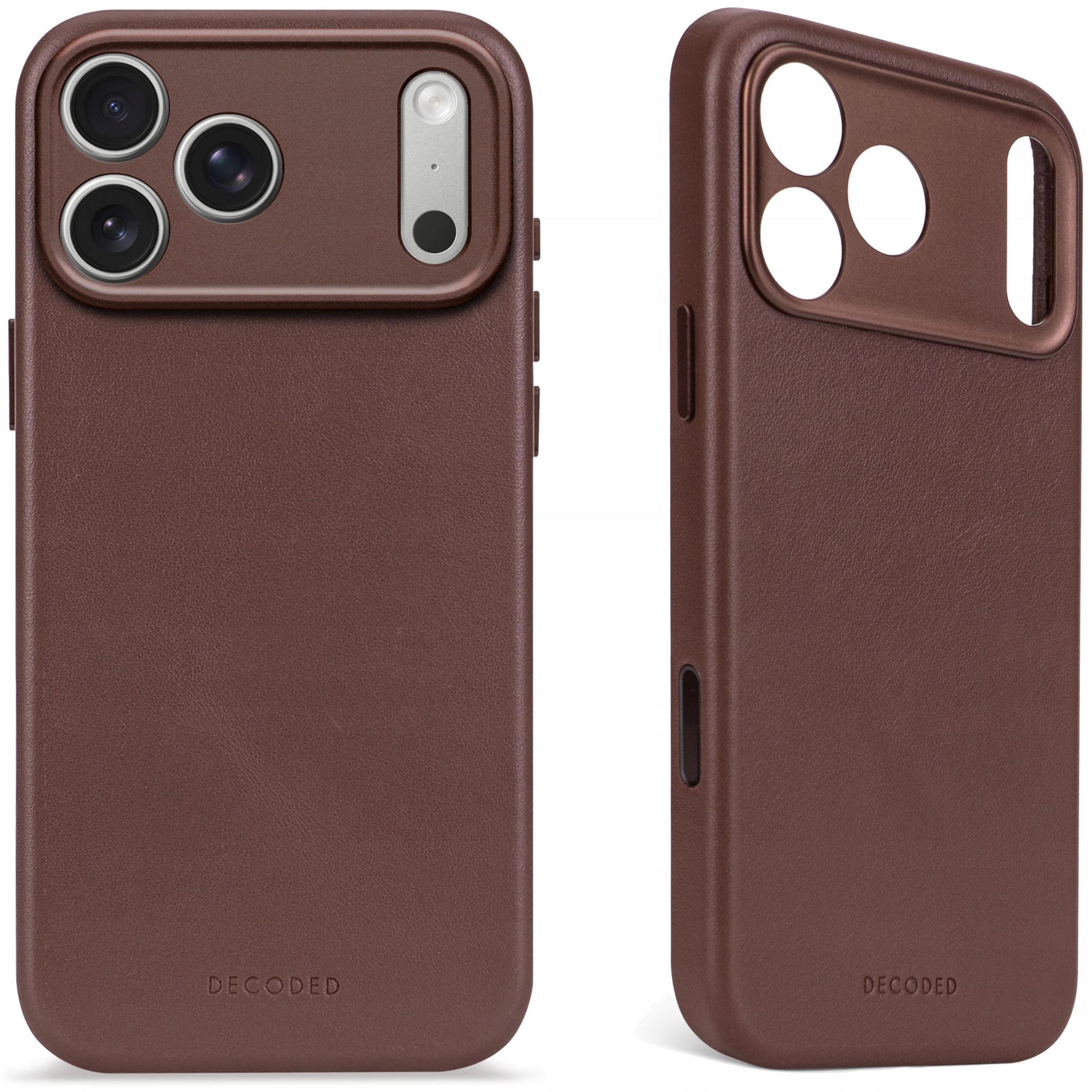 Decoded Leather Case Pouzdro Kožené s MagSafe pro iPhone 17 Pro Max Kryt