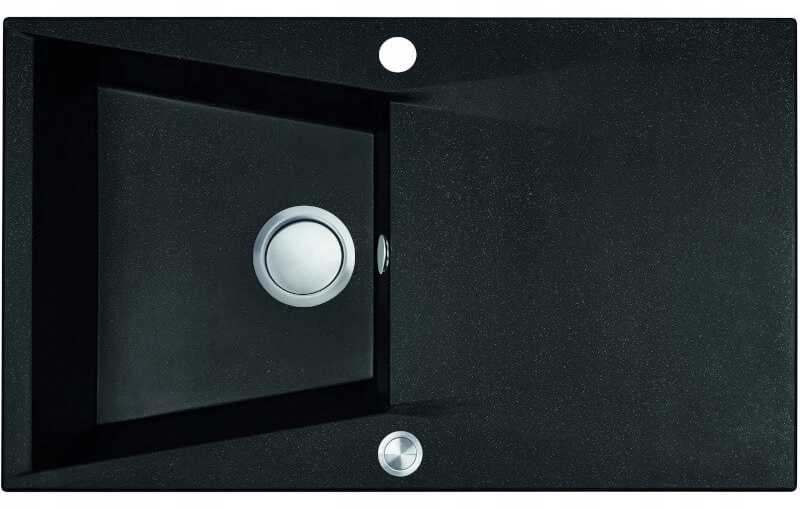 Dřez Grenada granit černý 1 komora odkapávač