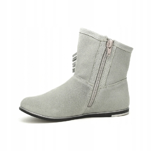 Botki BARTEK dla dziewcząt szare r.38 Marka Bartek