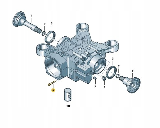 Olej sprzęgła HALDEX G060175A2 N91082701 N90281802 Producent Inny