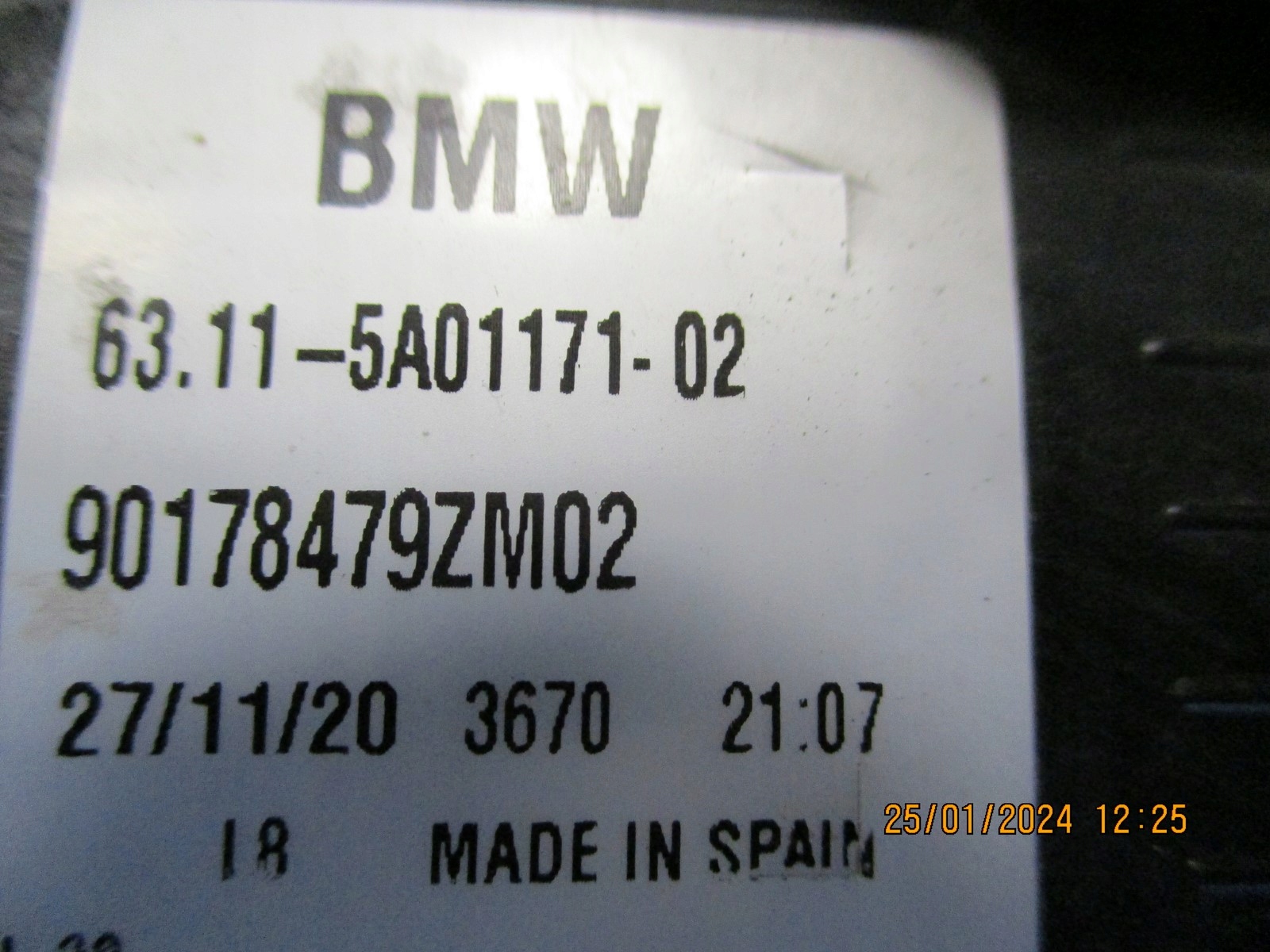 light front lights front FULL LED BMW X1 F48 LIFT 5A01171 5A01172