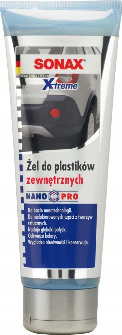 

Sonax Xtreme Żel Do Plastików Zewnętrznych 250ML.