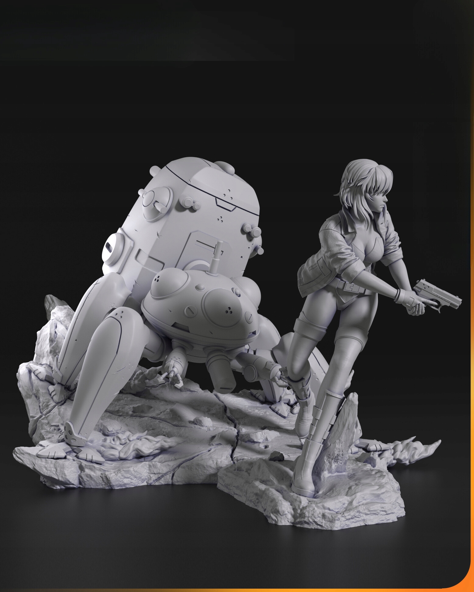 Motoko Kusanagi z Ghost in the Shell Sběratelská figurka