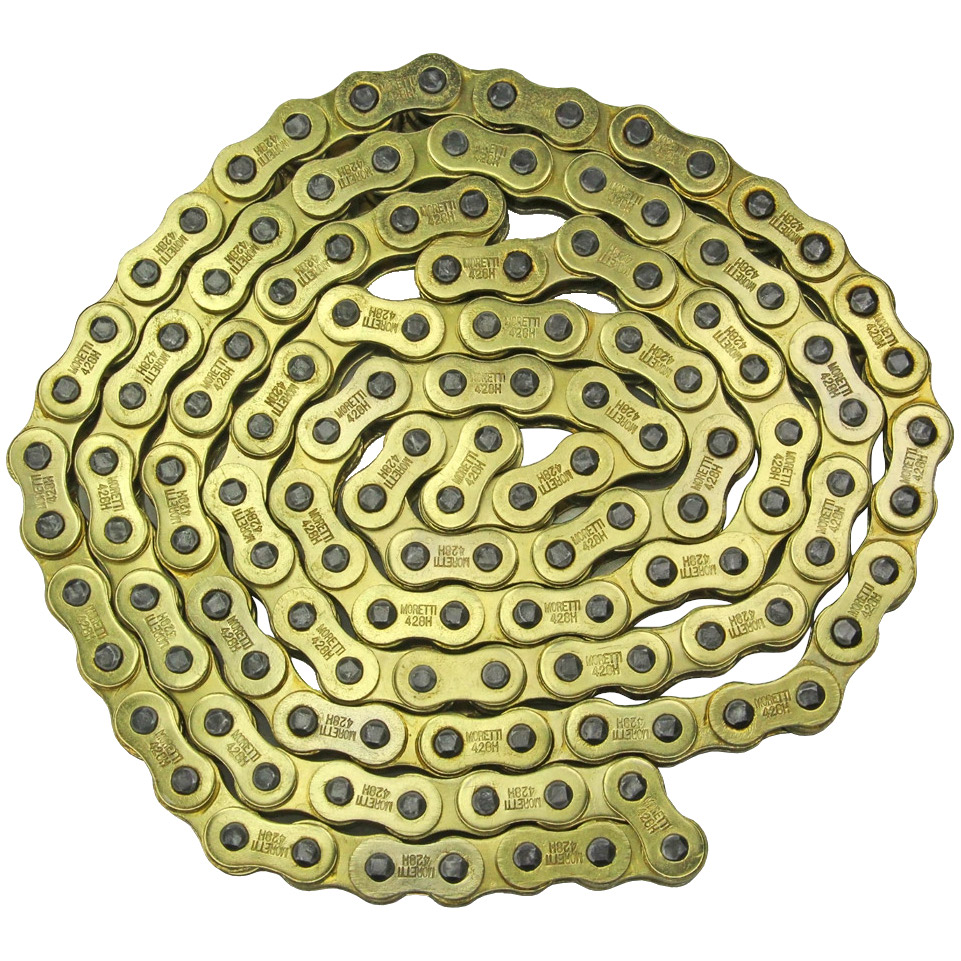 Łańcuch Napędowy Mocny 428H 130 Złoty Atv Quad Kinroad Loncin Kingway Romet