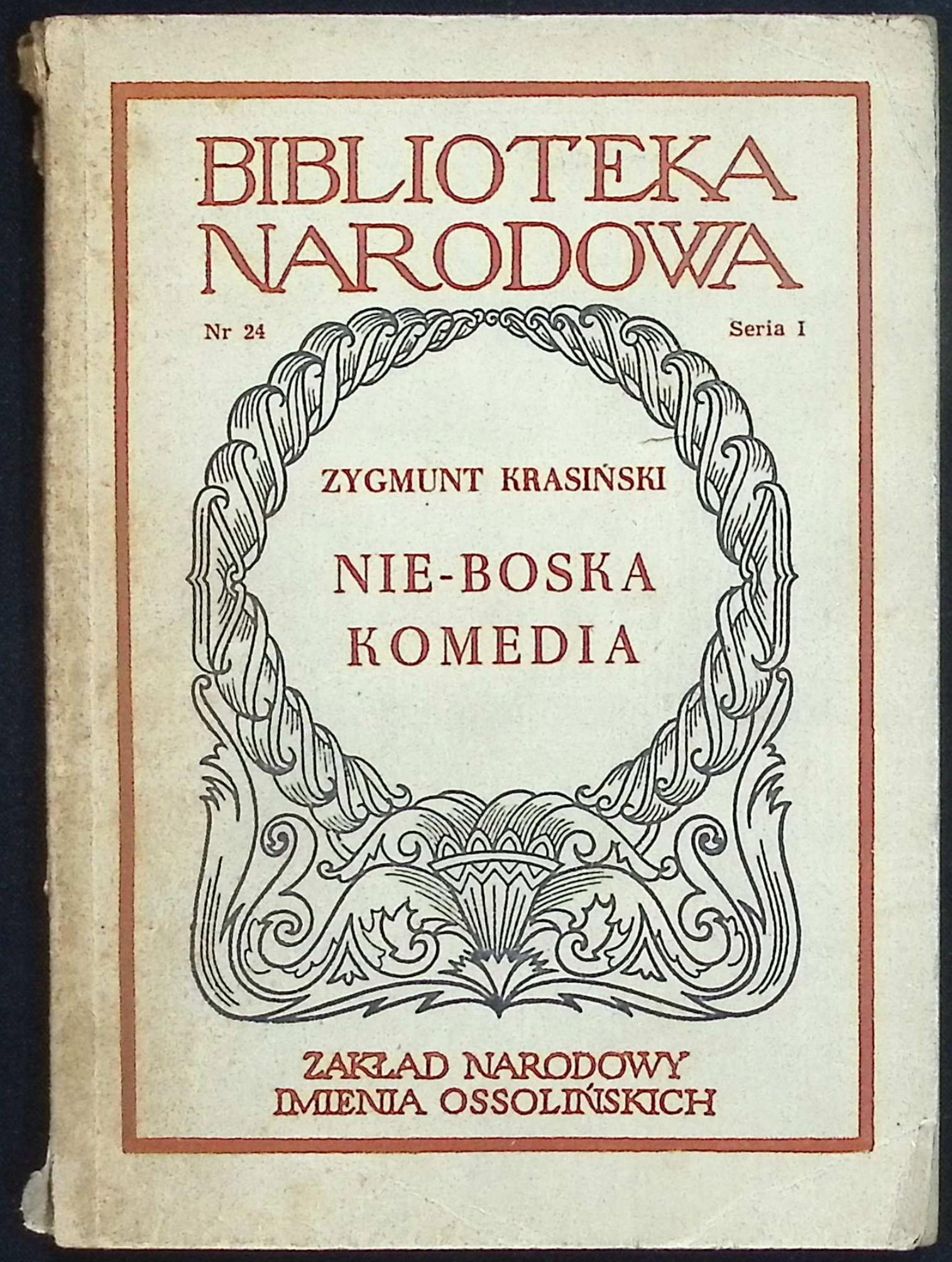 Nie-boska Komedia Krasiński