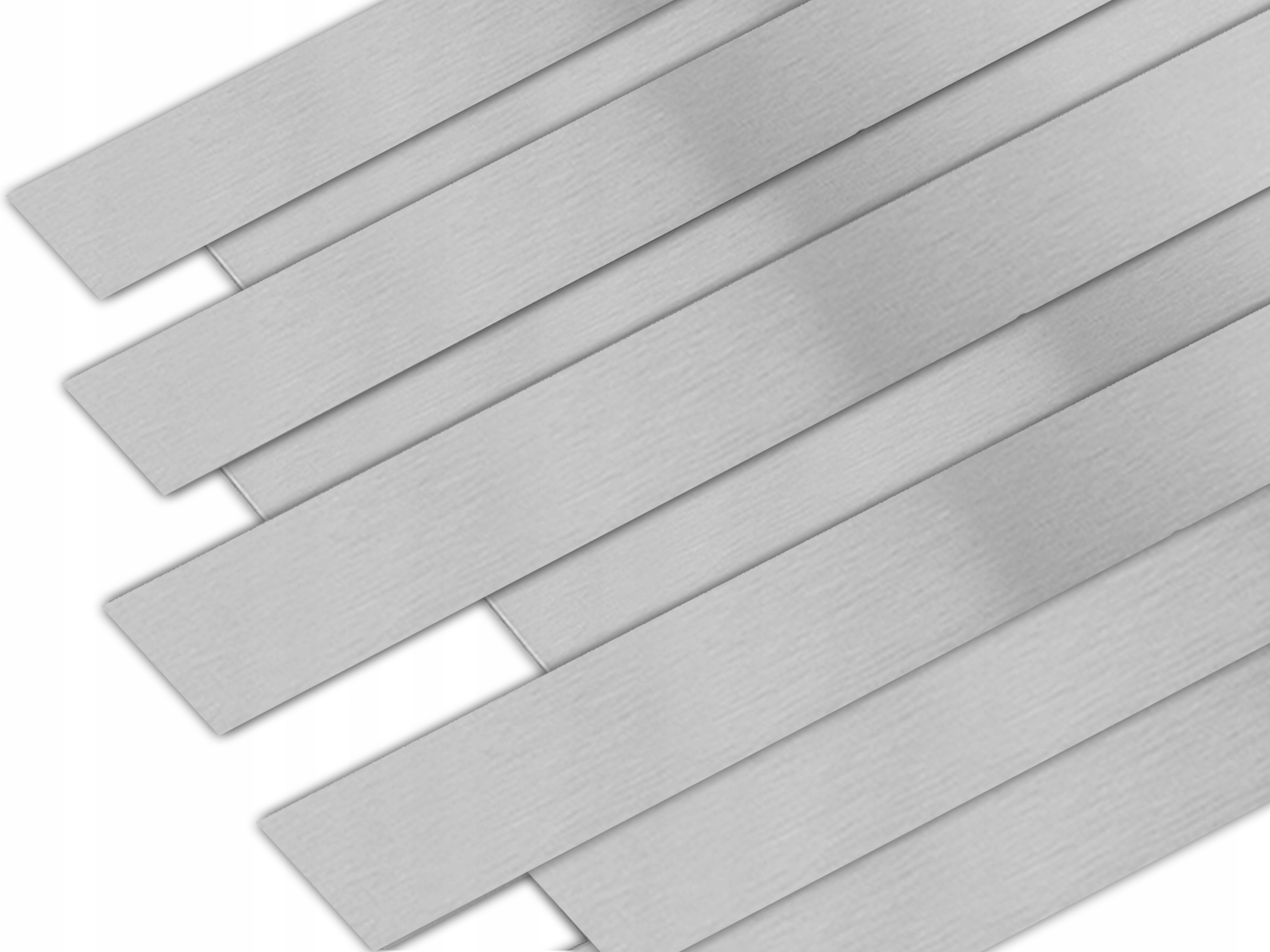 

Listwa Metalowa Wykończeniowa Srebrna Matowa 2x244