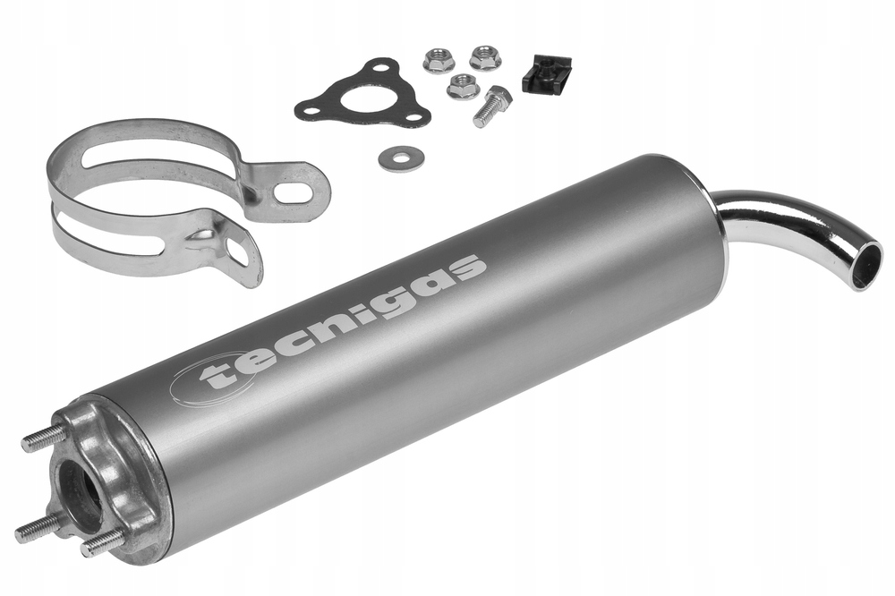 Koncovka výfuku tlmič Tecnigas Next R Rs, 3 kolíky, titanový vzhľad
