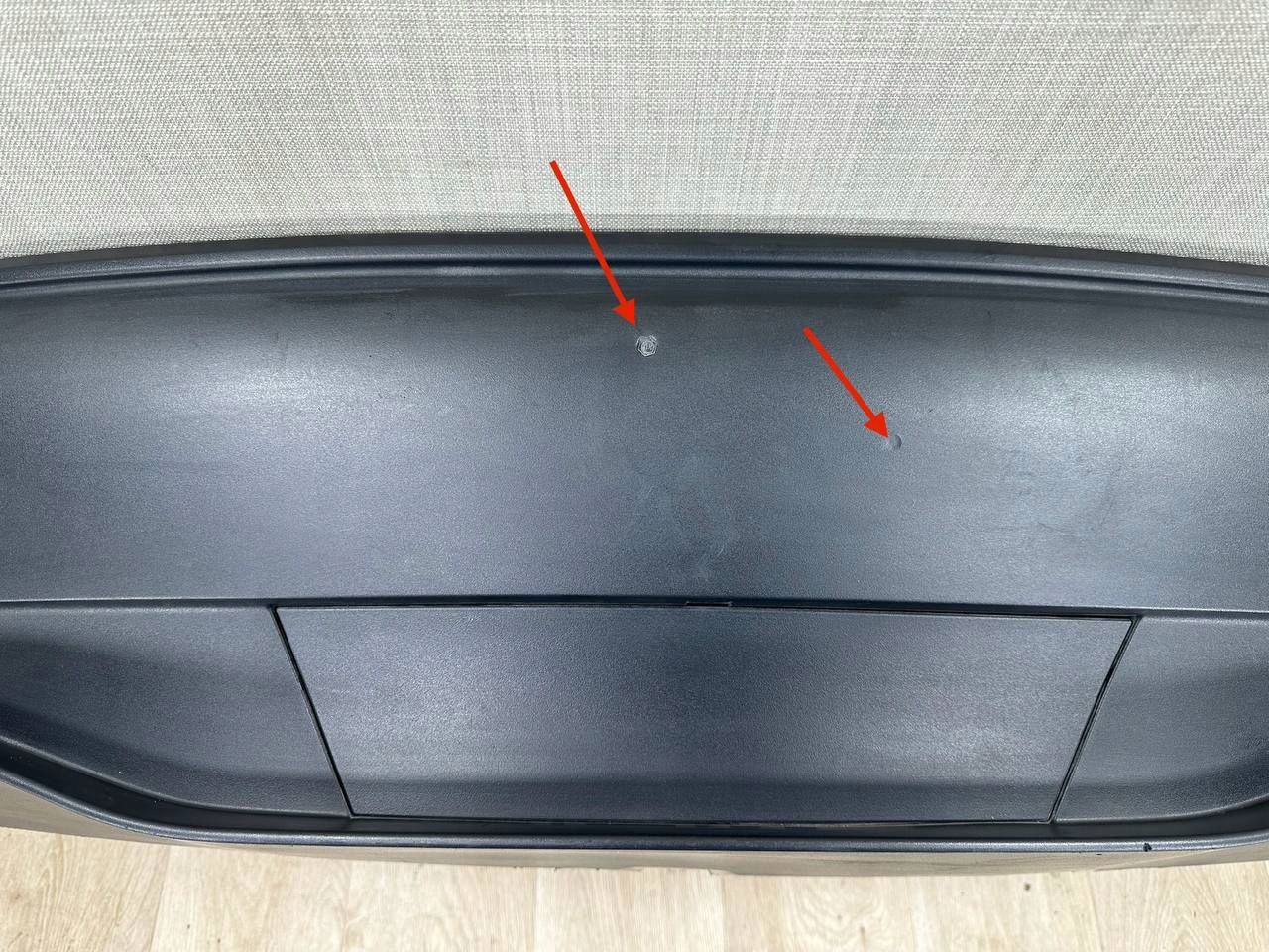 TESLA MODEL Y 2020-2024 bumper rear part SPOILER 1494006-00-B