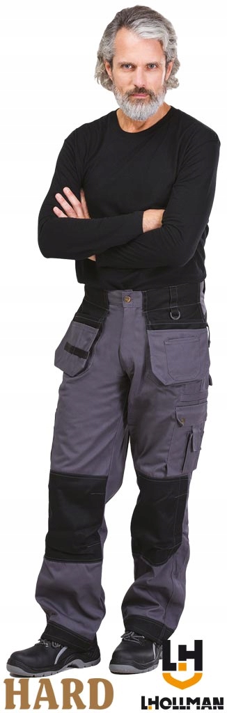 Spodnie Robocze Dekarskie Monterskie Do Pasa Mocne Harver r.48