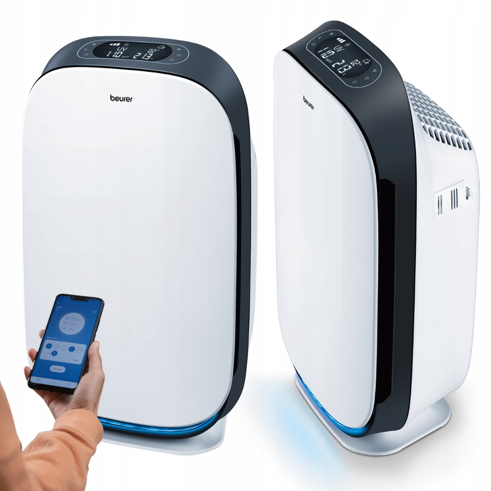 Velká Čistička Vzduchu Beurer Lr 500 Wifi S Automatickým Režimem A Ovládáním Přes Aplikaci